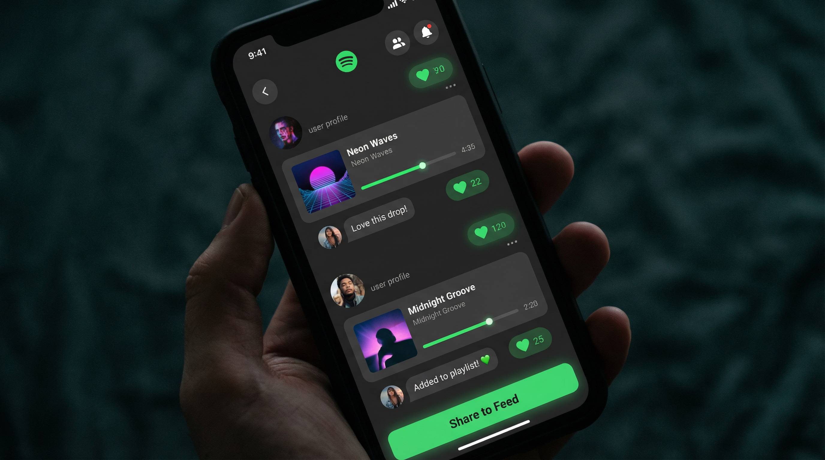 汽水音乐音乐社交分享功能